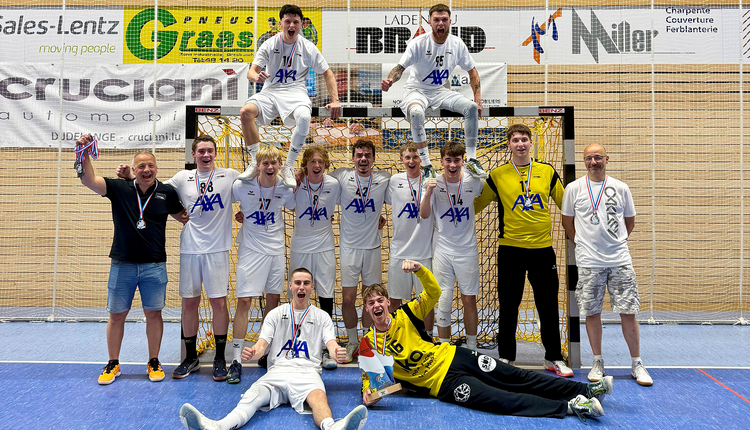 🏆 Den Handball Esch ass Champion bei den U21 Männer! 🏆