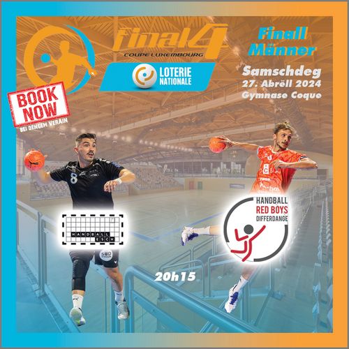 FINAL4 Loterie Nationale Coupe de Luxembourg 2024 - Finall Männer
