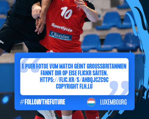 Men's 20 EHF Championship II 2026 am Kosovo 🇽🇰 Fotoen Groussbritannien 🇬🇧 - 🇱🇺 Lëtzebuerg