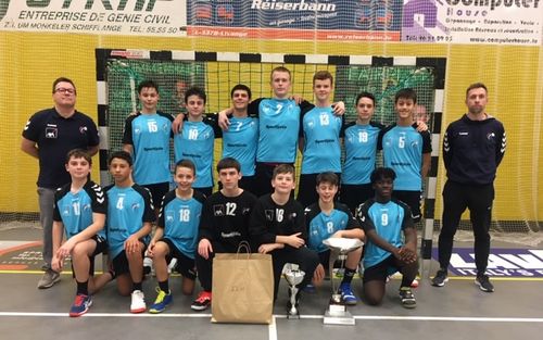 Eis U15 Jonge gewannen de Léon Maroldt Turnéier vum HC Bierchem