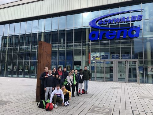 Eis U14 Jongenationalequipe am Stage zu Gummersbach