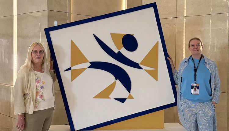 🌍🤝 Eis zwou Vizepresidentinne vertrieden d’FLH aktuell zu Kairo um Kongress vun der IHF