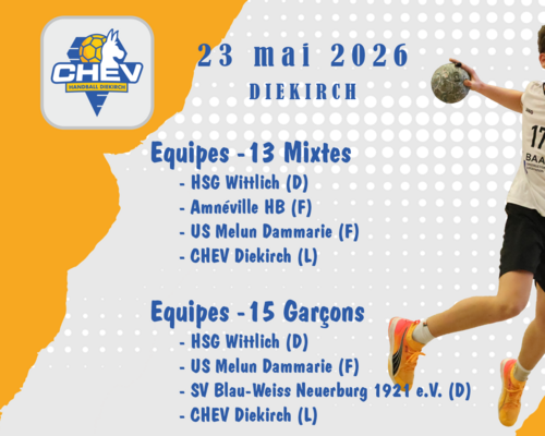 De Chev Dikrech invitéiert op säin 21. Boys' Cup