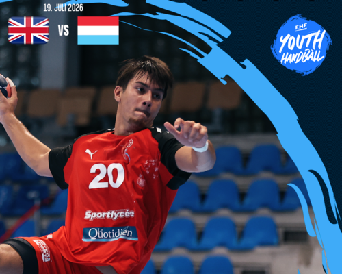 Men's 20 EHF Championship II 2026 am Kosovo 🇽🇰 Fotoen Groussbritannien 🇬🇧 - 🇱🇺 Lëtzebuerg