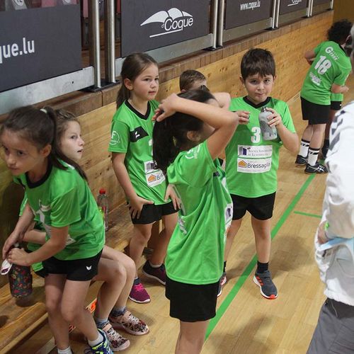 MiniHandball vum 17. Oktober 2021 an der Coque