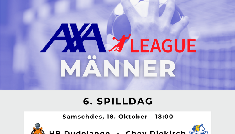 AXA League : 6. Spilldag bei de Männer