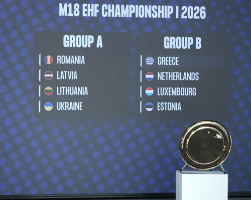 🇱🇺🤾‍♂️ M18 EHF Championship I 2026 – D’Gruppe sti fest !