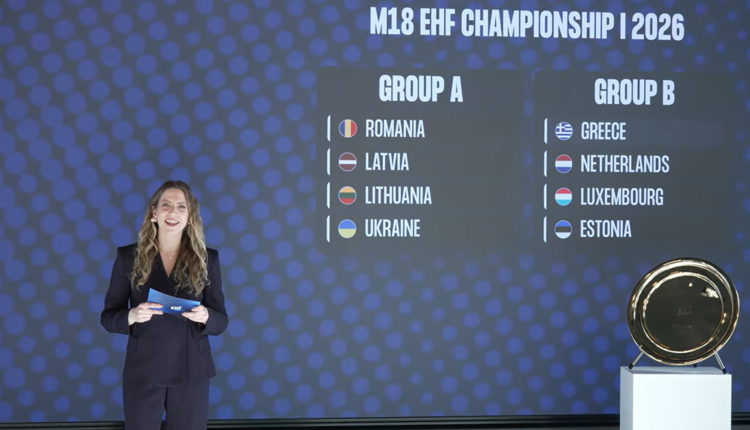 🇱🇺🤾‍♂️ M18 EHF Championship I 2026 – D’Gruppe sti fest !
