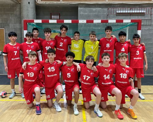🏆 Gudden Optrëtt vun eisen U16 Jongen zu Fléron ! 🤾‍♂️🔥