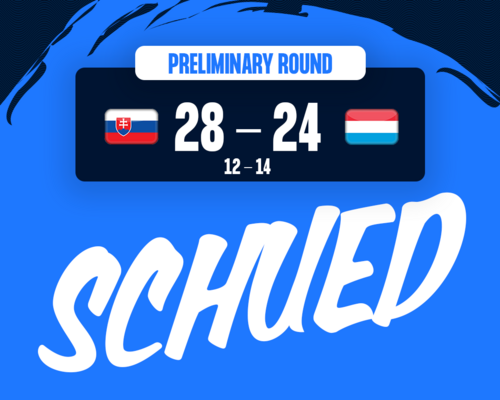 Men's 20 EHF Championship II 2026 am Kosovo : Belsch 🇧🇪 - 🇱🇺 Lëtzebuerg 34 - 28