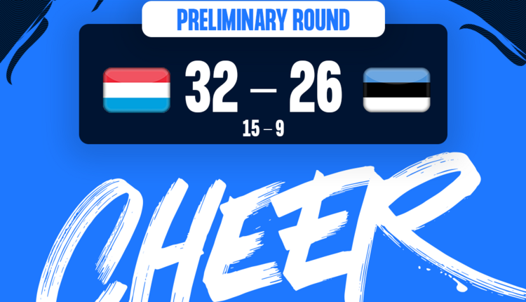 Men's 18 EHF Championship I 2026 : Lëtzebuerg 🇱🇺 - 🇪🇪 Estland 32 - 26