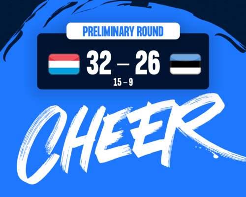 Men's 18 EHF Championship I 2026 : Lëtzebuerg 🇱🇺 - 🇪🇪 Estland 32 - 26