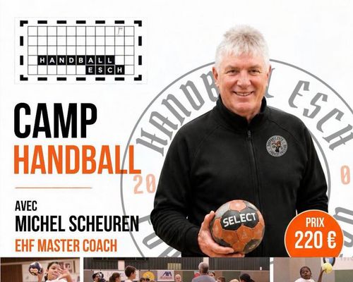 🤾‍♀️🤾‍♂️ HANDBALL CAMP 2026 vum HB Esch – UMELDUNGEN OP ! 