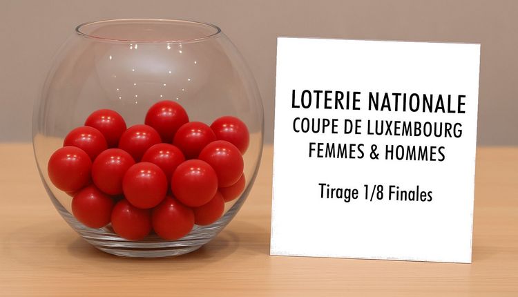 Tirage Loterie Nationale Coupe de Luxembourg - Aachtel Finallen
