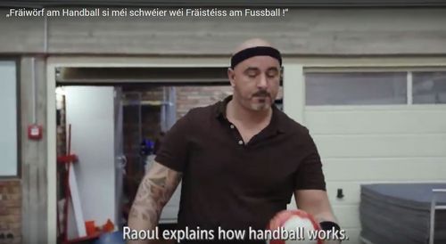 Fräiwörf am Handball si méi schwéier wéi Fräistéiss am Fussball !