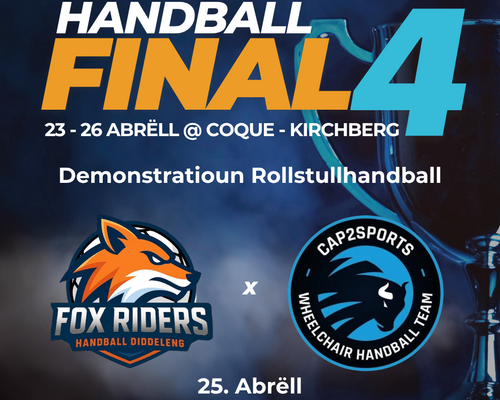 ♿🤾‍♂️ Rollstullhandball zu Lëtzebuerg 🤾‍♀️♿