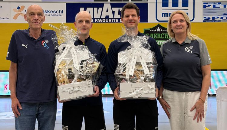 E Samschdeg war de leeschte Match vun eisen Arbitter Alain Rauchs a Philippe Linster