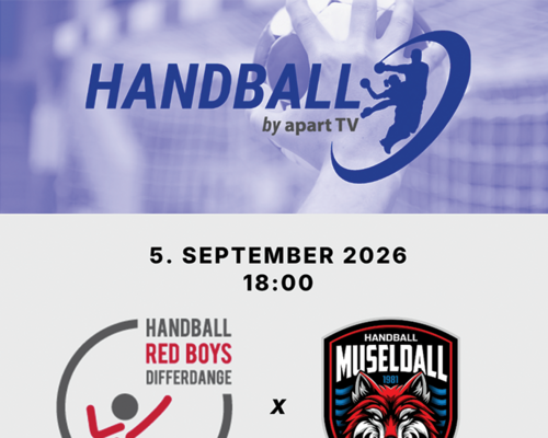 📺 Handball live mat 2 Matcher um 1. Spilldag an der AXA League