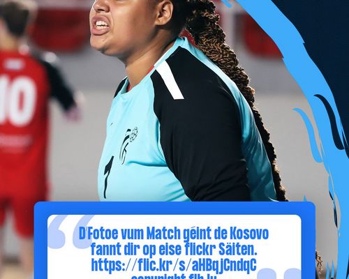 Women’s 19 EHF Championship 2025 a Georgien 🇬🇪 : Fotoe vum Match Lëtzebuerg 🇱🇺 - 🇽🇰 Kosovo