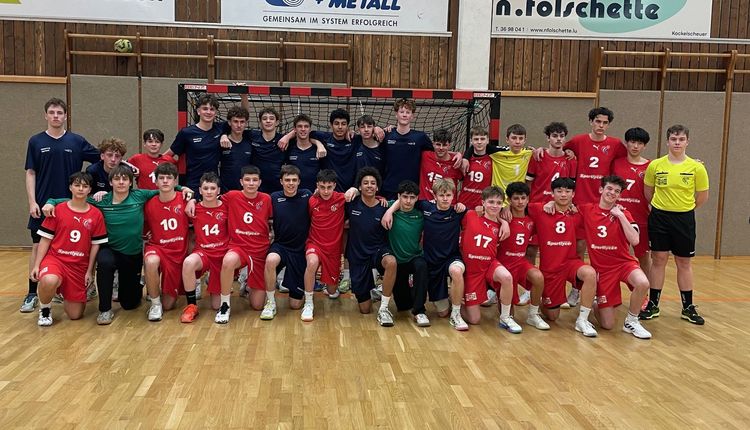 Frëndschaftsmatch vun eiser 🇱🇺 U15 zu Esch