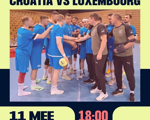 HAUT : Men's EHF EURO 2026 Qualifiers Phase 2 : Kroatien 🇭🇷 - 🇱🇺 Lëtzebuerg