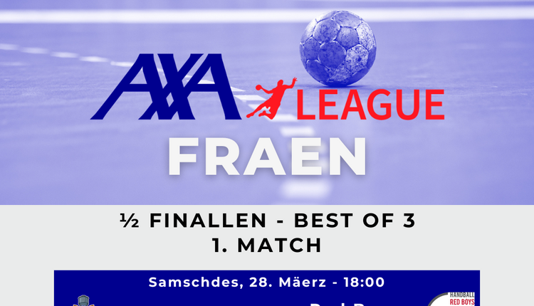 Mir starte mat den Halleffinallen an der AXA League bei de Fraen !  🔥