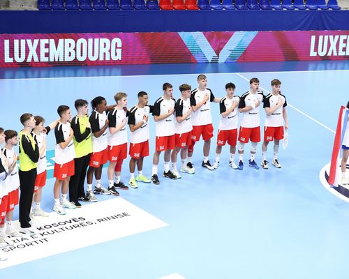 Men’s 20 EHF Championship 2024 am Kosovo (Fotoen Bel-Lux)