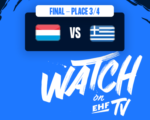 Men's 18 EHF Championship I 2026 : Lëtzebuerg 🇱🇺 - 🇬🇷 Griichenland