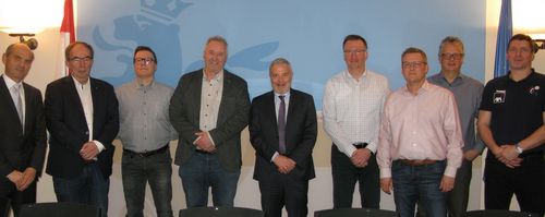 Entrevue vum Sports Minister Dan Kersch mat Vertrieder vun eiser Federatioun (8.3.2019)