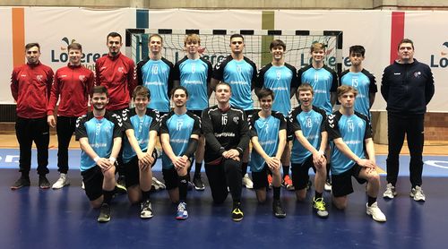 Eis U18 Jongen Nationalequippe zu Lokeren um 4 Natiounenturnéier