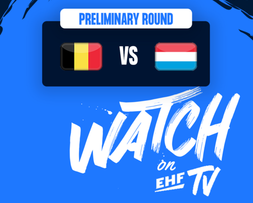 Men's 20 EHF Championship II 2026 am Kosovo : Belsch 🇧🇪 - 🇱🇺 Lëtzebuerg