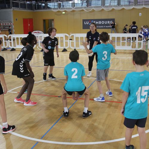 MiniHandball vum 17. Oktober 2021 an der Coque