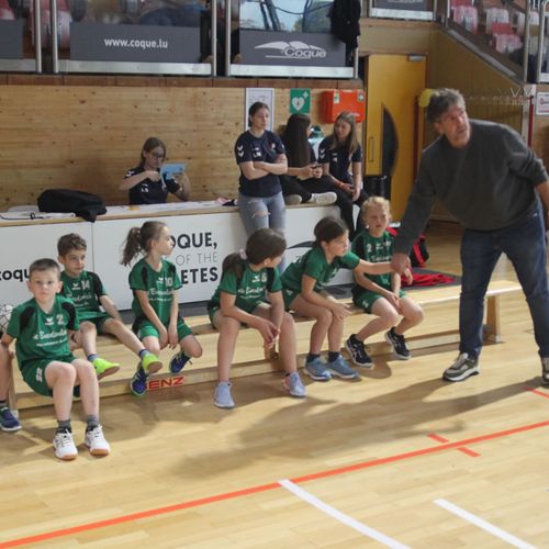 MiniHandball vum 17. Oktober 2021 an der Coque