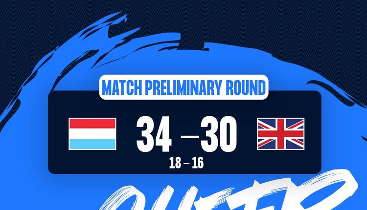 Women’s 19 EHF Championship 2025 a Georgien 🇬🇪 : Lëtzebuerg 🇱🇺 - 🇬🇧 Groussbritannien 34 - 30
