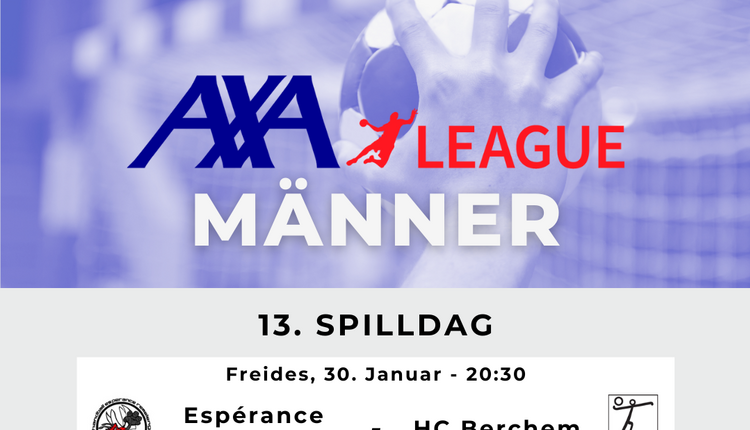 AXA League : 14. Spilldag bei de Männer