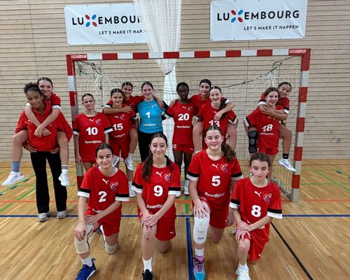 Frëndschaftsmatch Kader 🇱🇺 U14 Meedercher : Lëtzebuerg - Saarland