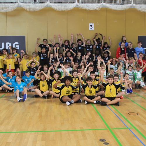 MiniHandball vum 17. Oktober 2021 an der Coque