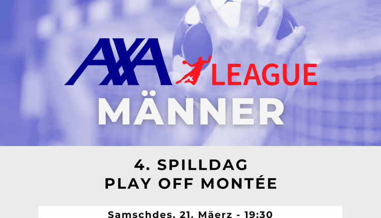 AXA League Play Off Montée : 4. Spilldag bei de Männer