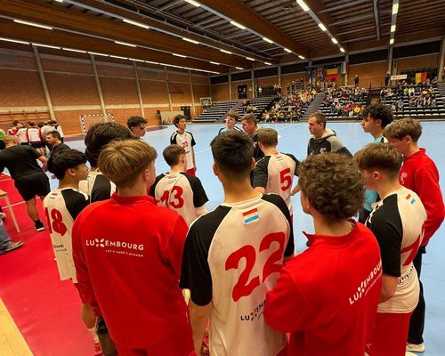 Knapp 🇱🇺 Néierlag géint d'U18 aus der 🇧🇪 Belsch.