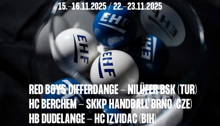 EHF European CUP 🏆bei de Männer 3. Tour