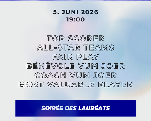 Soirée des Lauréats 2026 vun der FLH