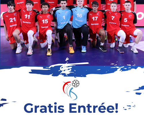 Gratis Entrée fir d‘U18 Quali an d‘Matcher vun der Männernationalekipp 🚀🤩