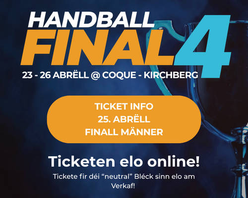 🎟️Ticket Info - Finall Männer Final4 Loterie Nationale 🏆 Coupe de Luxembourg