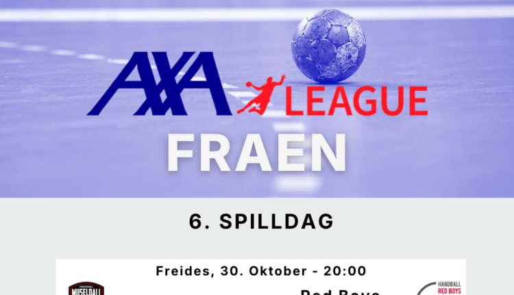 D’AXA League geet weider mam 6. Spilldag bei de Fraen 💪 🤩