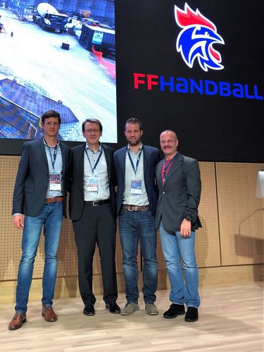 Medezineschen Handball-Kongress zu Paräis mat Lëtzebuerger Bedeelegung