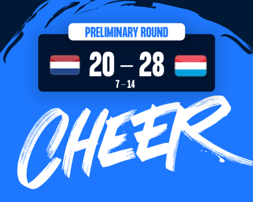 BRAVO ! Men's 18 EHF Championship I 2026 : Holland 🇳🇱 - 🇱🇺 Lëtzebuerg 20 - 28
