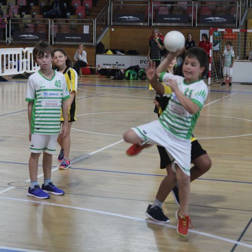 MiniHandball vum 17. Oktober 2021 an der Coque