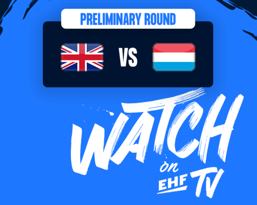 Men's 20 EHF Championship II 2026 am Kosovo : Groussbritannien 🇬🇧 - 🇱🇺 Lëtzebuerg