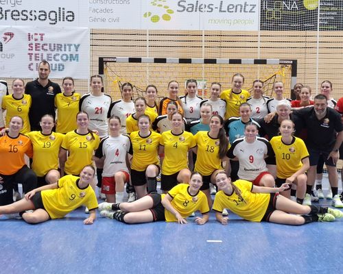 3 Natiounen Turnéier W18 : Lëtzebuerg 🇱🇺 – 🇧🇪 Belsch 17 - 36