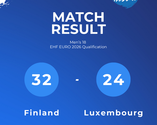 Men’s 18 EHF Euro 2026 Qualifikatioun 🇱🇺💪